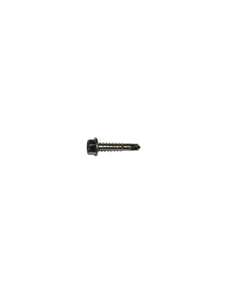 Vis AutoPerceuse acier zingué, tête hexagonale de 8mm sur plats avec collerette standard ou large